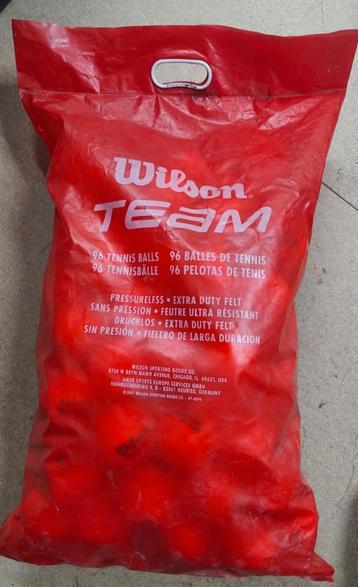 Tennisbal Wilson Trainer 96 S Polybag NIEUW / GESEALD. beschikbaar voor biedingen