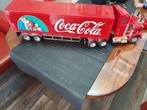 Grote Coca Cola vrachtwagen met afstb rijd , verlichting ,mo, Verzamelen, Merken en Reclamevoorwerpen, Ophalen of Verzenden, Zo goed als nieuw