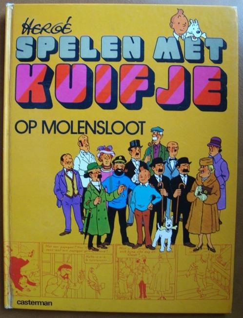 Spelen met Kuifje op Molensloot - Hergé, Boeken, Stripboeken, Gelezen, Eén stripboek, Ophalen of Verzenden