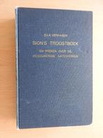 Ds. A. Verhagen - Sion's Troostboek - H. Catechismus, Ophalen of Verzenden, Gelezen