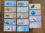 Set bankbiljetten Arctische gebieden, Postzegels en Munten, Munten en Bankbiljetten | Verzamelingen, Ophalen of Verzenden, Buitenland