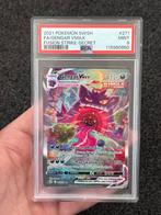 Pokémon PSA 9 Gengar Vmax Holo #271 Fusion Strike Secret, Ophalen of Verzenden, Zo goed als nieuw, Losse kaart, Foil