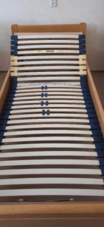 senioren bedden, Huis en Inrichting, Slaapkamer | Bedden, Ophalen, 90 cm, Eenpersoons, Bruin