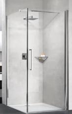 Novellini Young 2.0 G Draaideur voor Zijwand FG, Doe-het-zelf en Verbouw, Sanitair, Ophalen, Nieuw, Chroom, Douche