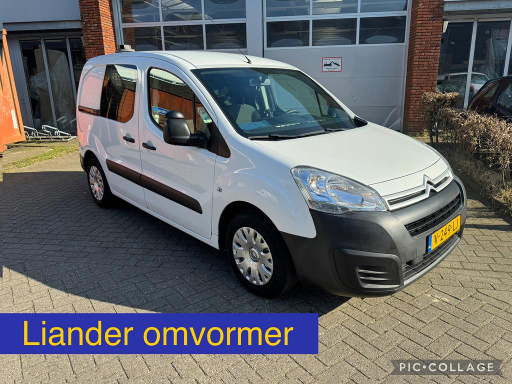Citroën Berlingo 1.6 HDI Automaat Euro 6 | 220V Omvormer, Auto's, Bestelauto's, Bedrijf, Te koop, ABS, Airbags, Airconditioning