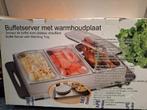 Buffetserver met warmhoudplaat - Ideaal voor feesten, Ophalen
