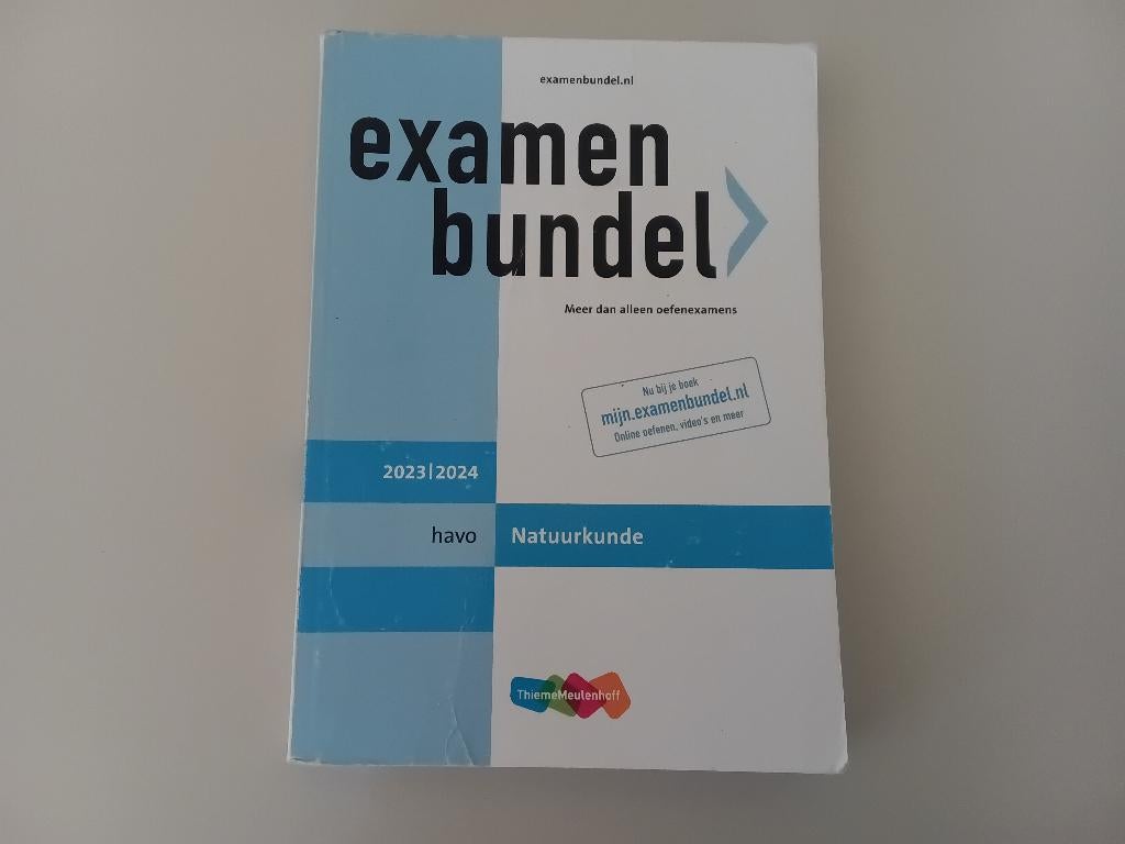 Examenbundel natuurkunde havo, Boeken, Schoolboeken, Ophalen of Verzenden, Zo goed als nieuw, HAVO, Natuurkunde
