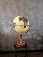 Exclusieve Gemstone Wereldbol met Verlichting, Huis en Inrichting, Woonaccessoires | Wereldbollen, Ophalen of Verzenden, Verlicht
