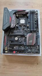 Intel i5-6600k en ROG MAXIMUS VII Hero + 240mm AIO koeler, Computers en Software, Moederborden, Ophalen, Gebruikt, DDR4, ATX