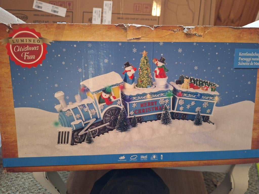 Kerst decoratie, Ophalen