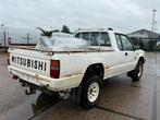 Mitsubishi L 200 2.5 Club Cab 4x4 Schuurvondst ! origineel N, Stof, Gebruikt, Zwart, 4 cilinders