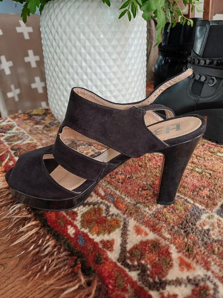 Nieuwe damesschoenen maat 39, Ophalen of Verzenden, Nieuw, Zwart, Sandalen of Muiltjes