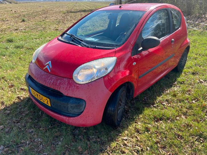 Citroën C1 1.0 3-DRS 2007 Rood, Auto's, Citroën, Particulier, C1, Bluetooth, Centrale vergrendeling, Radio, USB, Benzine, Euro 4