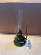 Kosmos Brenner Smaragdgroene glazen olielamp, Ophalen of Verzenden