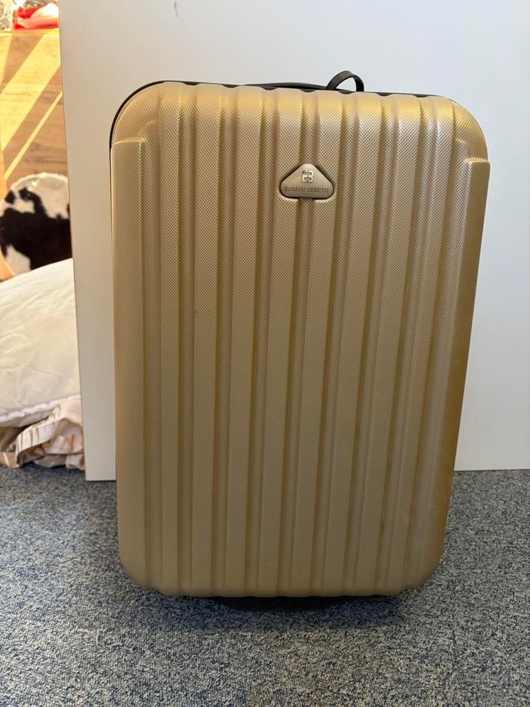 Kleine reiskoffer handbagage, Sieraden, Tassen en Uiterlijk, Koffers, Ophalen, 50 tot 60 cm, Hard kunststof, Zo goed als nieuw