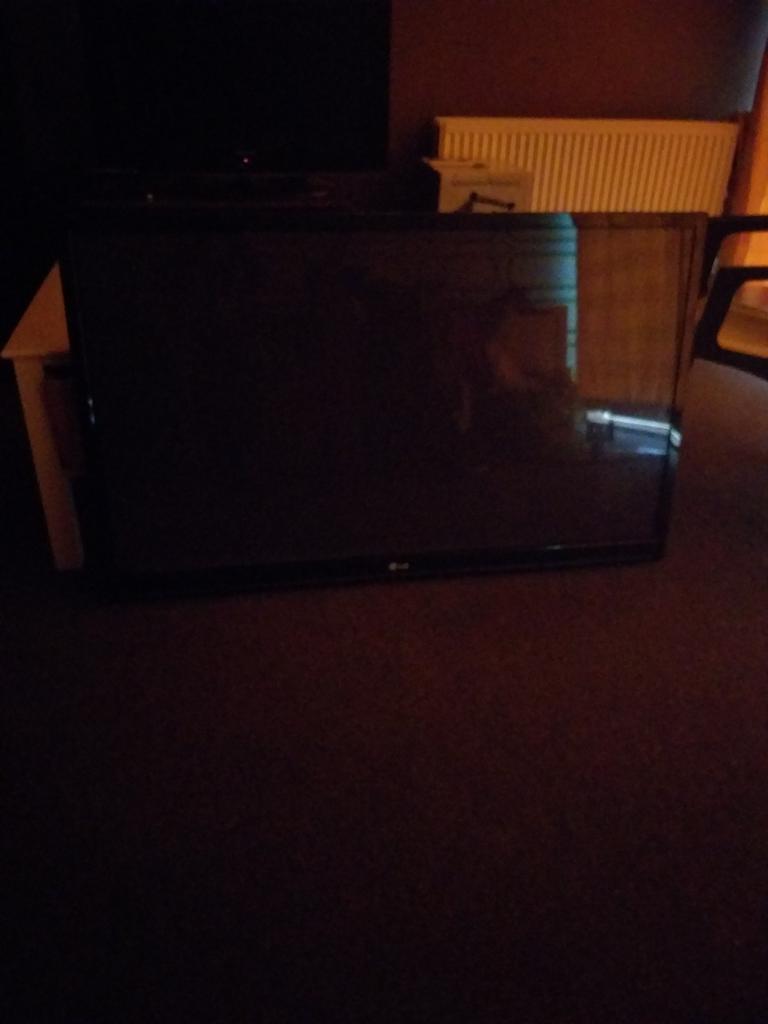 LG TV 50PJ350 50 inch kleur zwart, Audio, Tv en Foto, Televisies, Ophalen