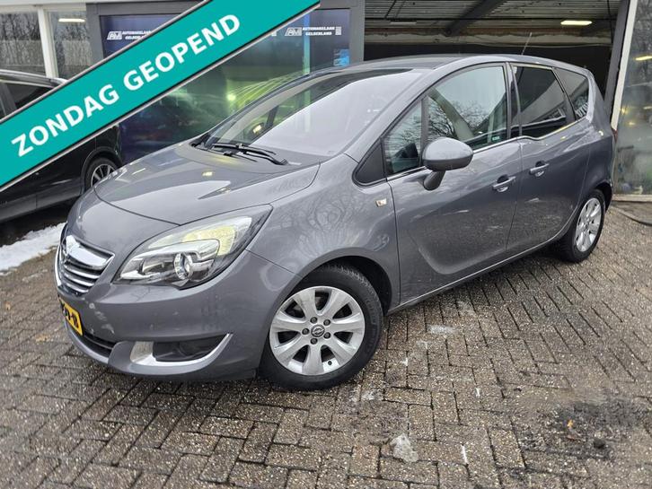Opel Meriva 1.4 Turbo Blitz | 2E EIGENAAR | 12MND GARANTIE |, Auto's, Opel, Bedrijf, Te koop, Meriva, ABS, Airbags, Airconditioning