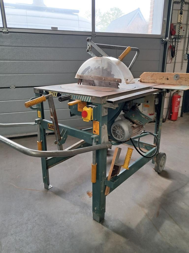 Gjerde 1603 400v bouwzaag zaagmachine, Ophalen