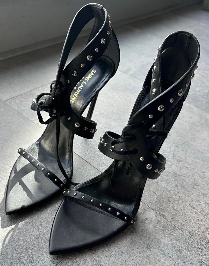 Yves Saint Laurent hakken, Zwart, Nieuw, Ophalen of Verzenden, Schoenen met hoge hakken