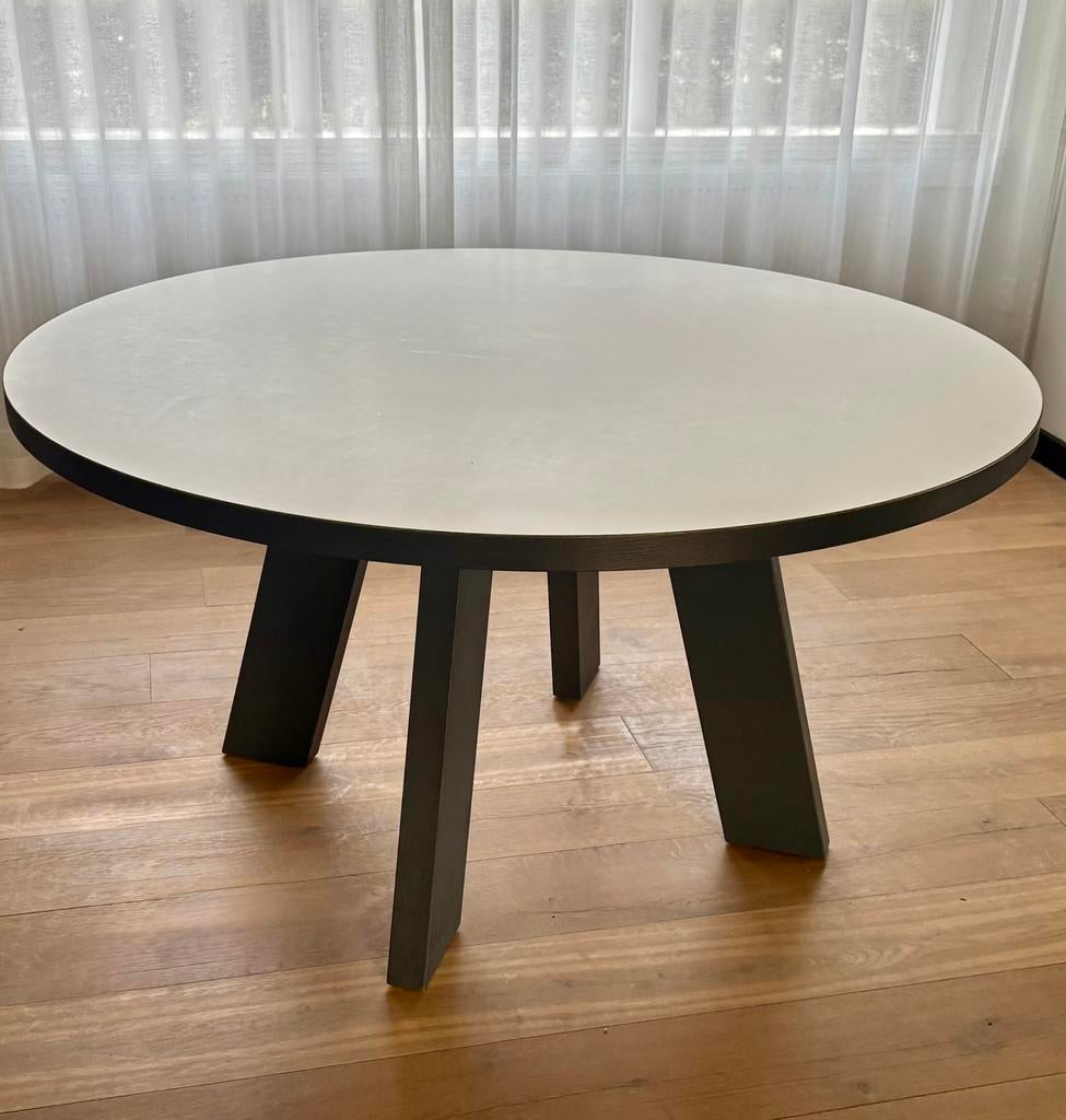 Ronde eettafel diameter 140 van Castelijn, Huis en Inrichting, Tafels | Eettafels, Ophalen, 100 tot 150 cm, Rond, Zo goed als nieuw