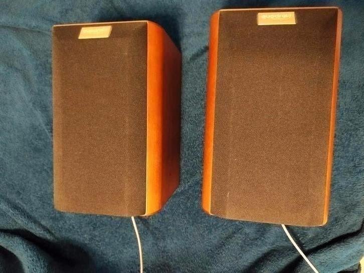 Quadral boekenplank speakers, Overige merken, Ophalen of Verzenden, Zo goed als nieuw, Minder dan 60 watt