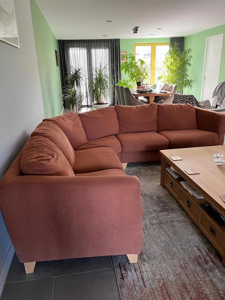 Hoekbank, Huis en Inrichting, Banken | Bankstellen, Ophalen, 250 tot 300 cm, Gebruikt, Hoekbank