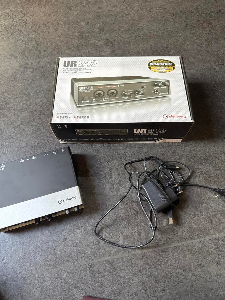 Steinberg UR242 audio interface voor iPad en computer, Ophalen of Verzenden, Nieuw