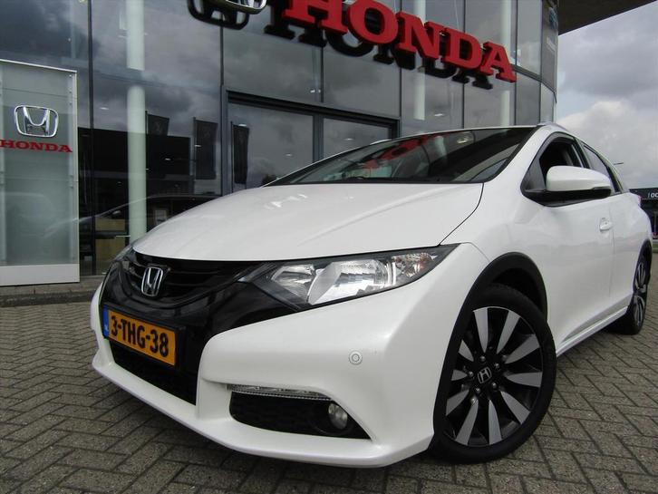 Honda Civic 1.8 142pk Lifestyle, Premium audio, Adaptief ond, Auto's, Honda, Bedrijf, Te koop, Civic, ABS, Achteruitrijcamera