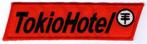 Tokio Hotel stoffen opstrijk patch embleem, Verzamelen, Ophalen of Verzenden, Nieuw, Kleding