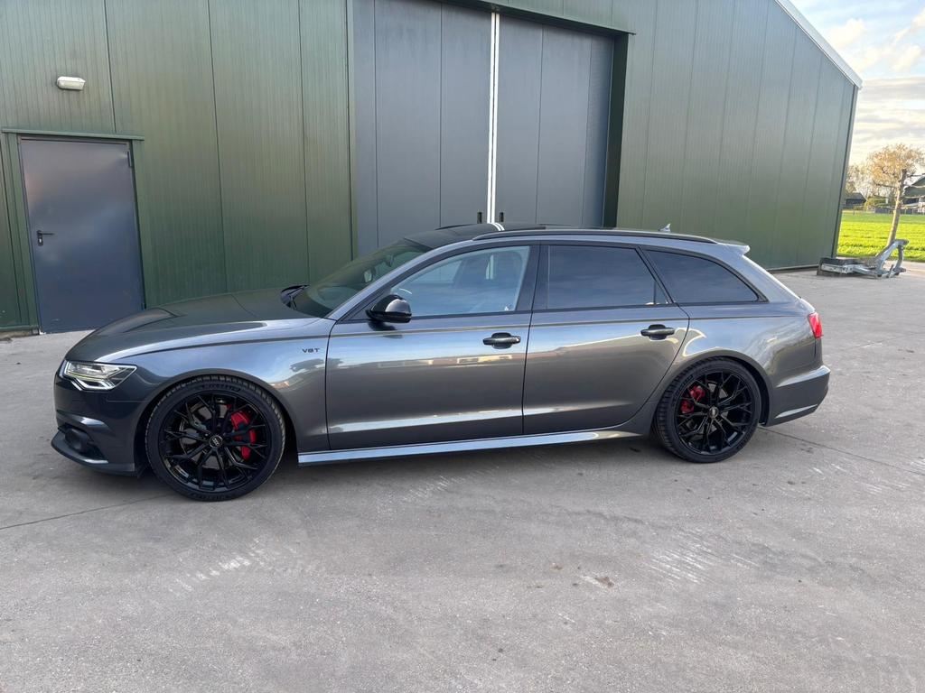 Audi A6 3.0 TDI BIT Competition AV Q T-tr8 240KW 2015 Grijs, Auto's, Automaat, Zwart, 1905 kg, Stationwagon