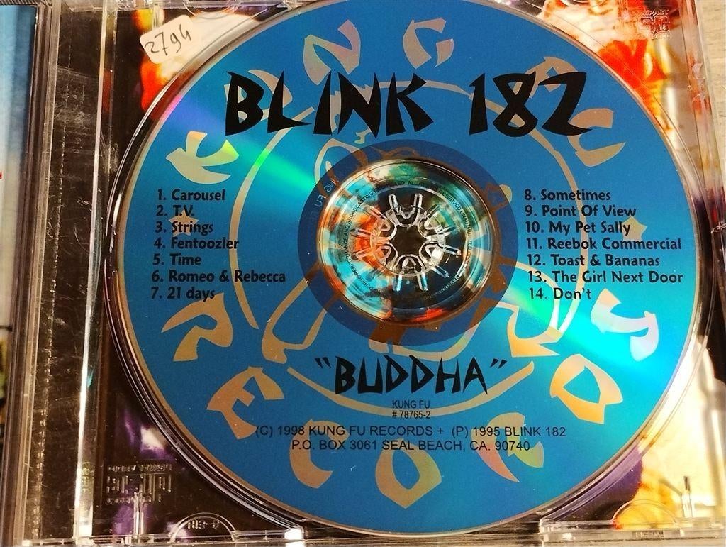 Blink 182 - Buddha, Ophalen of Verzenden, Zo goed als nieuw, Poprock