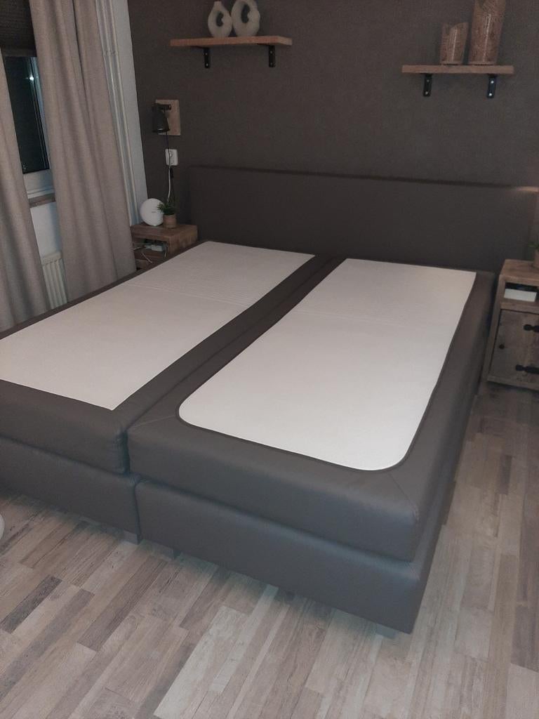 Boxspring 180 x 200, Ophalen, Gebruikt, Tweepersoons, 180 cm