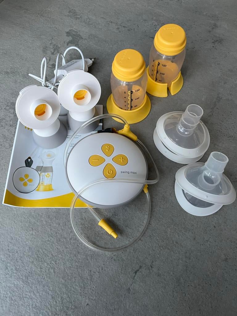 Medela Swing Maxi dubbele elektrische borstkolf, Ophalen of Verzenden, Gebruikt, Borstkolf