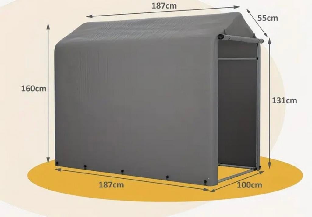 NIEUW.  Fietsgarage - Bescherming voor uw fiets of scooter, Tuin en Terras, Bergingen en Tuinkasten, Ophalen of Verzenden, Nieuw