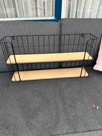 Wandrek zwart, Huis en Inrichting, Woonaccessoires | Wandplanken en Boekenplanken, Ophalen of Verzenden, Gebruikt