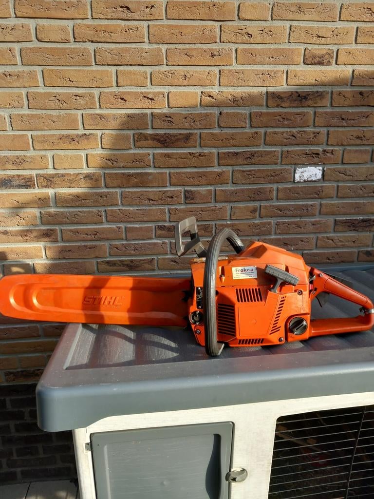 Kettingzaag, Ophalen, Gebruikt