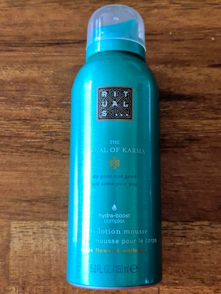 Rituals Ritual of Karma body lotion mousse 150ml, Sieraden, Tassen en Uiterlijk, Uiterlijk | Lichaamsverzorging, Ophalen of Verzenden
