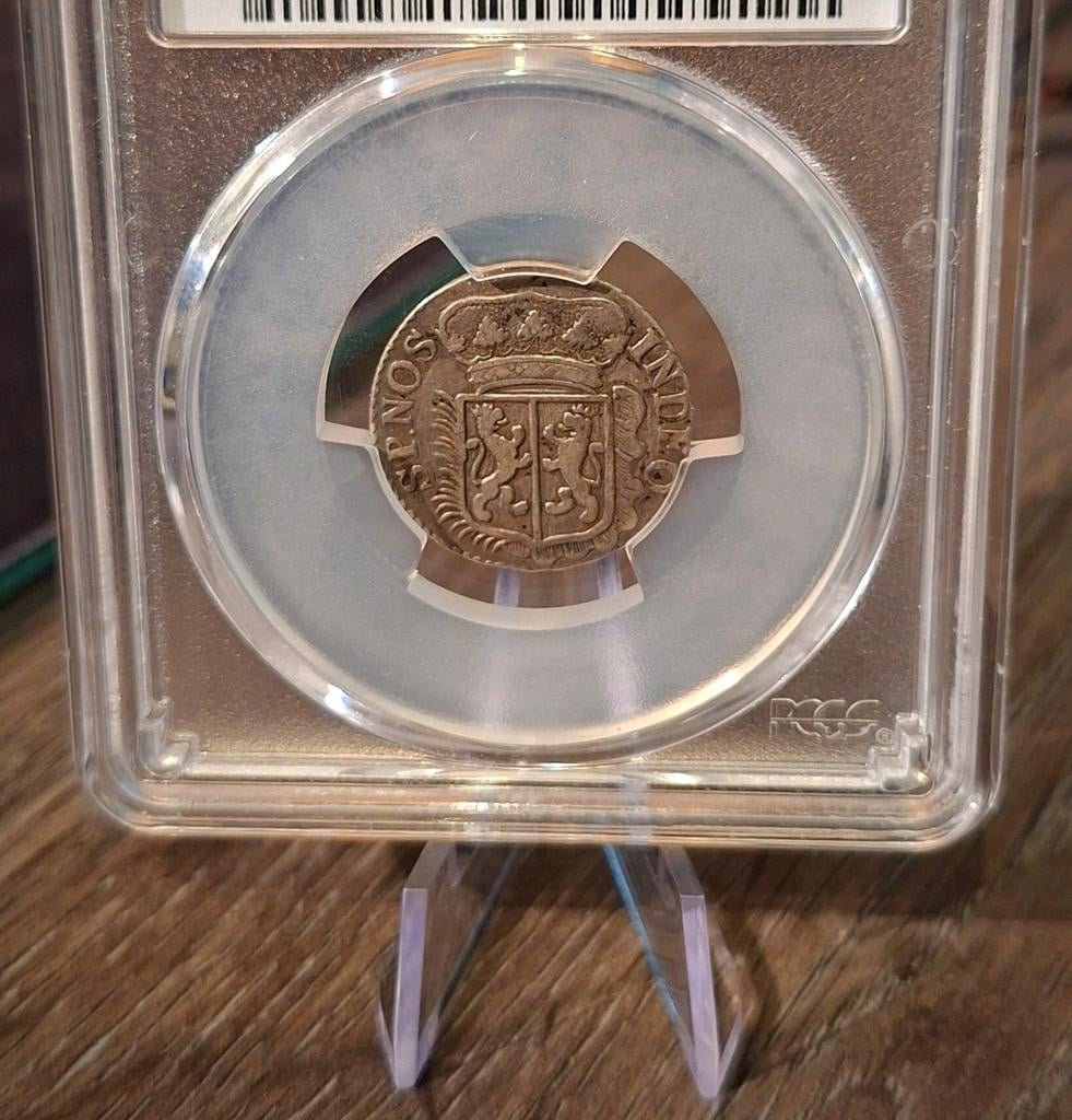 Zilveren Duit Gelderland 1755, Ophalen of Verzenden