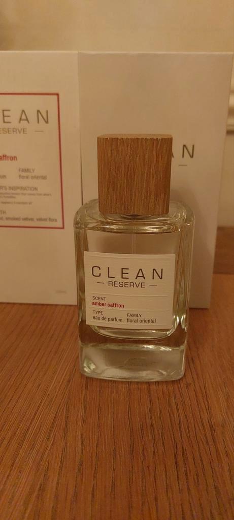 CLEAN RESERVE Amber Saffron Eau de Parfum, Sieraden, Tassen en Uiterlijk, Uiterlijk | Parfum, Zo goed als nieuw, Ophalen of Verzenden