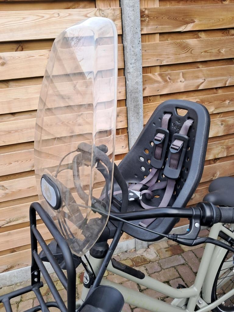 Yepp fietsstoeltje, Ophalen, Gebruikt