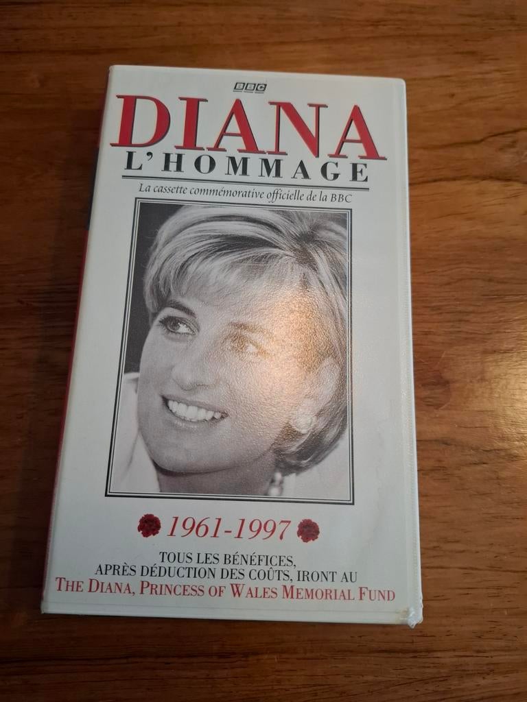 VHS videoband Diana L'Hommage (BBC), Ophalen of Verzenden