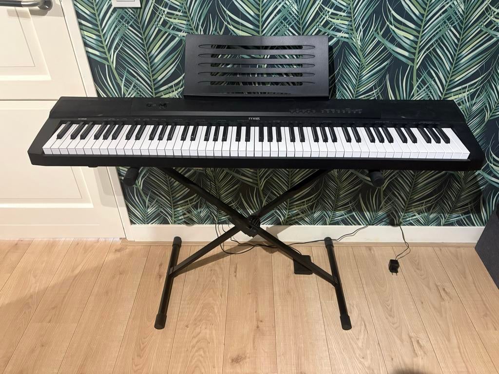 MAX KB6 Digitale Piano met 88 Toetsen, Muziek en Instrumenten, 88 toetsen, Zo goed als nieuw, Aanslaggevoelig, Ophalen