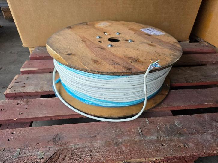 :Premium Tyco AMP Netcon. CAT7 LSZHF/FTP Netwerkkabel 500m, Computers en Software, Pc- en Netwerkkabels, Gebruikt, Ophalen