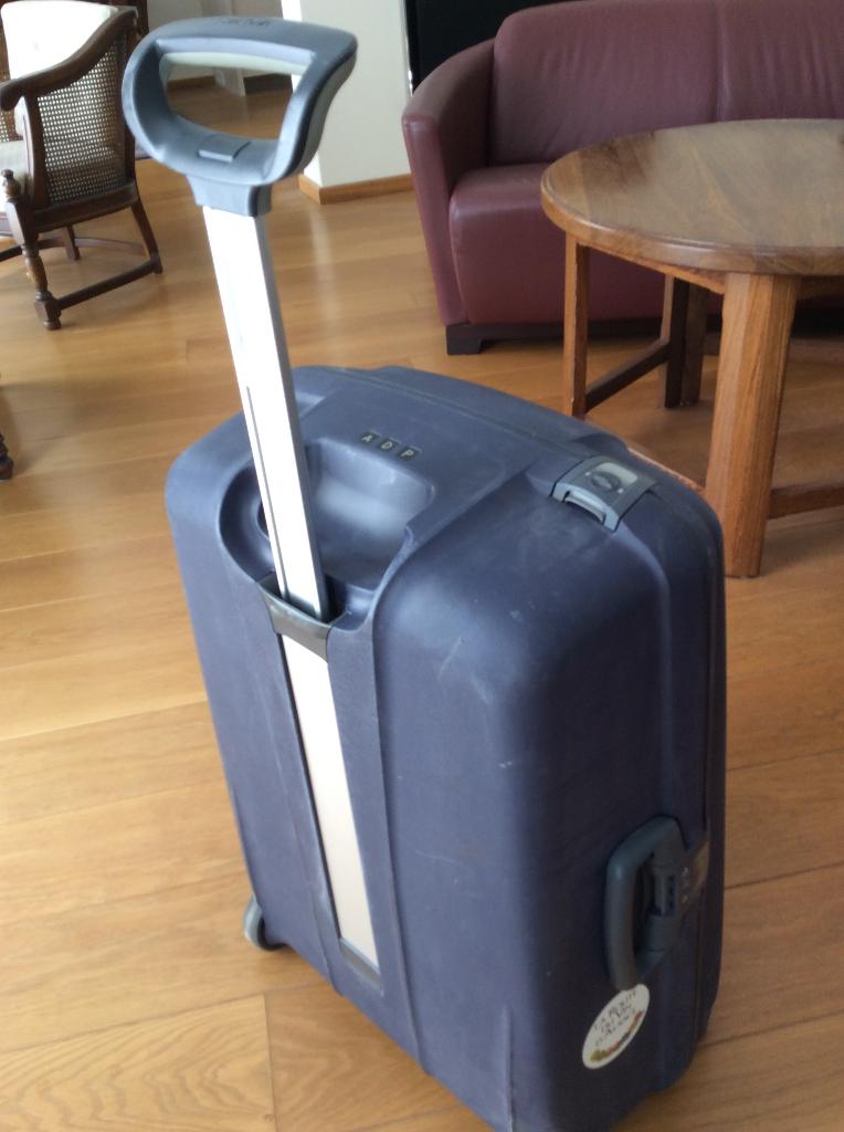 Samsonite koffer met cijferslot, Gebruikt, Hard kunststof, 45 tot 55 cm, 70 cm of meer