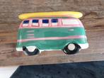 spaarpot bus vw volkswagen surf groen roze nieuw, Ophalen, Nieuw, Steen, Aardewerk of Keramiek, Vervoermiddel