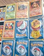 Pokémon kaarten in map - Vintage collectie, Ophalen of Verzenden, Gebruikt, Meerdere kaarten