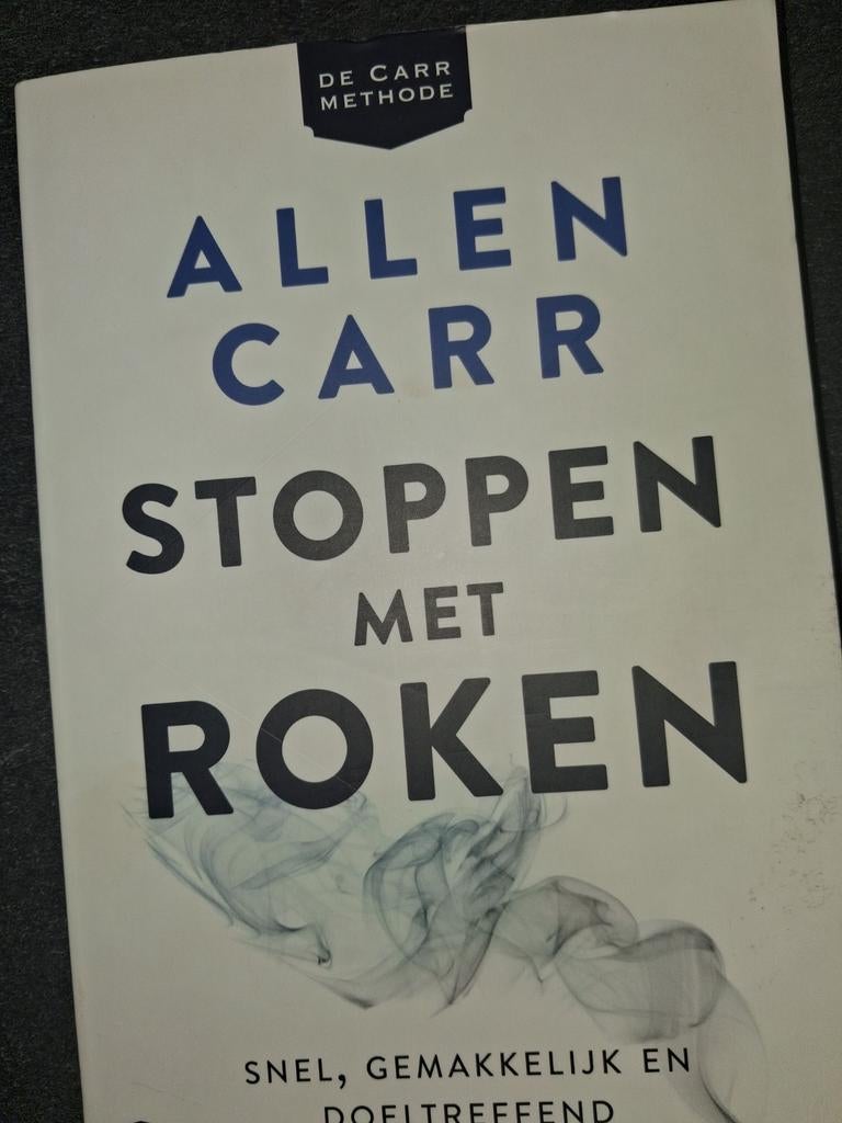 Allen carr stoppen met roken, Ophalen of Verzenden, Nieuw