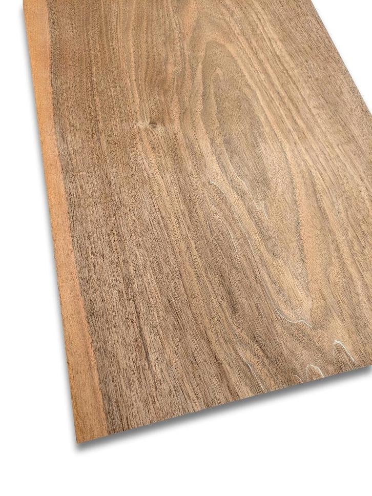 Walnoot fineer | 95x34 cm, Hobby en Vrije tijd, Knutselen, Nieuw, Materiaal, Verzenden