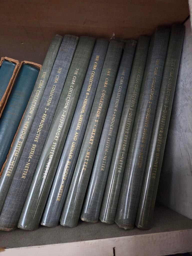 Collectie Ciba medische boeken - 9 stuks, Boeken, Ophalen