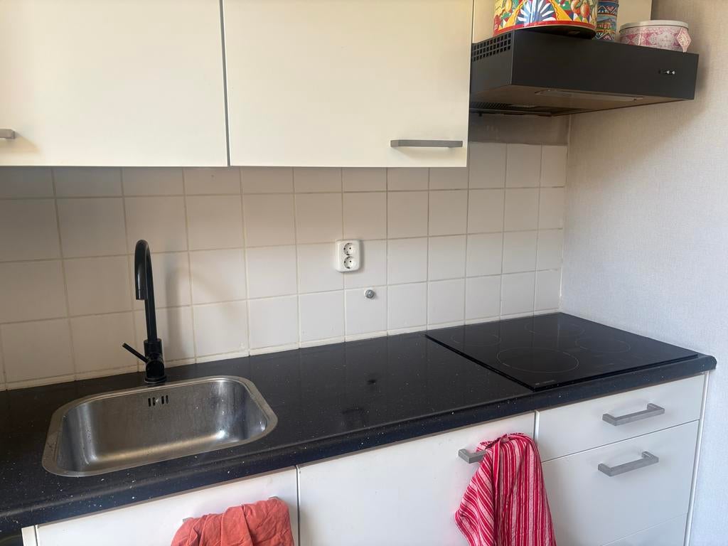 Aanrechtblad werkblad, Huis en Inrichting, Keuken | Keukenelementen, Ophalen, 50 tot 75 cm, Zwart, Minder dan 100 cm